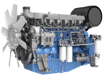 Двигатель Weichai серия WP13NG модель WP13NG430E61